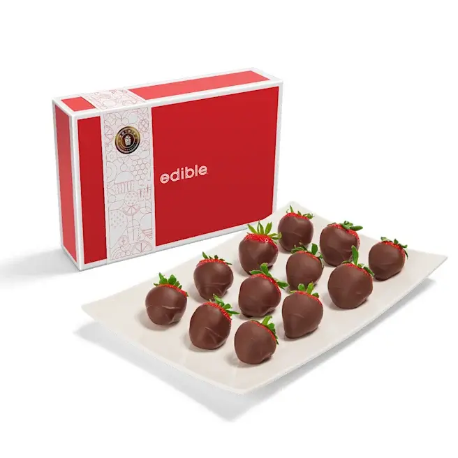 Chocolate Dipped Strawberries Box